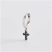 Mono orecchino Mabina Uomo in Argento Zircone 563478 - 563478